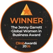 Climb Awards 2026 Winner — The Jenny Garrett Global Women in Business Award